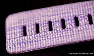 fit-bit versa 時計バンドの拡大写真